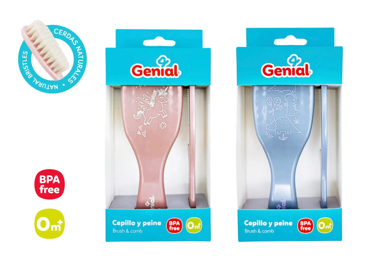 SET CEPILLO Y PEINE SENC GENIAL