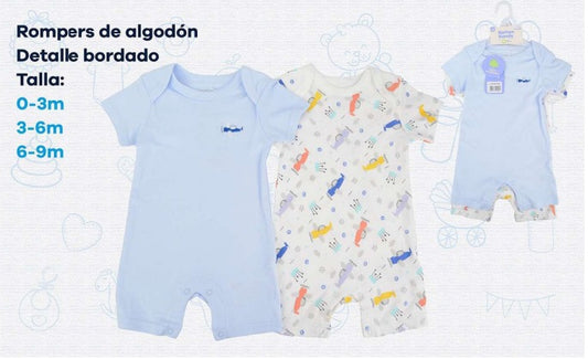 SET 2 ENTERIZOS AVION KOTTON KANDY