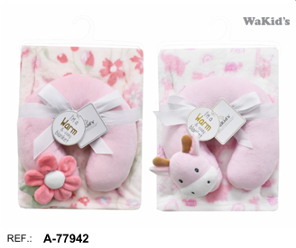 SET MANTA Y ALMOHADA 77942 WAKIDS