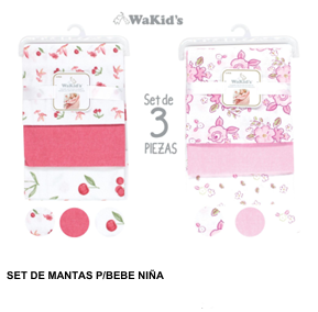 SET 3 MANTAS 77995 WAKIDS