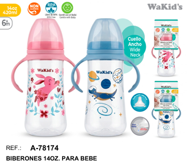 BIBERÓN 14 ONZAS 78174 WAKIDS