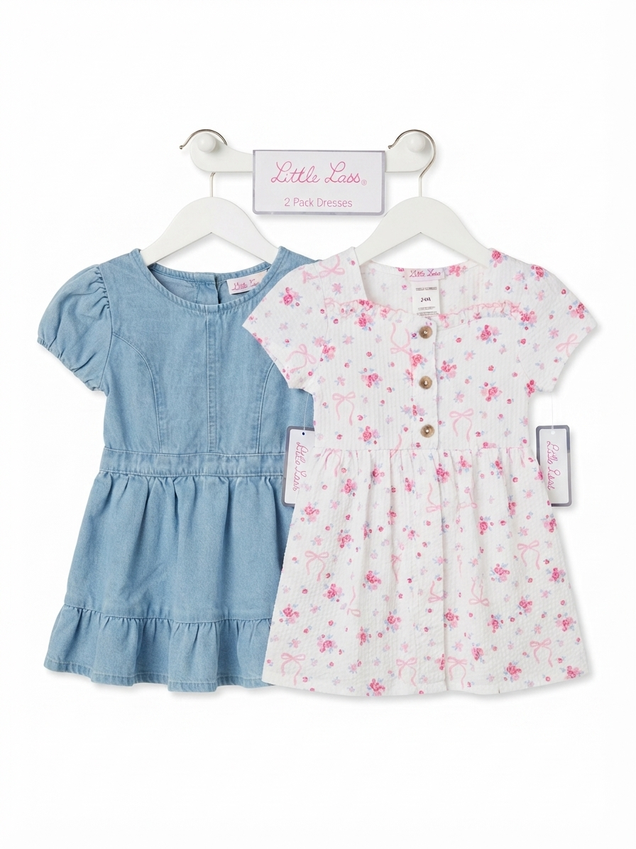 VESTIDOS LAZO LITTLE LASS
