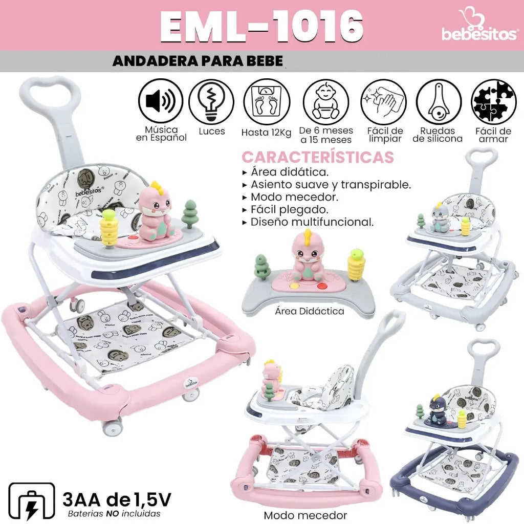 ANDADERA EML 1016 BEBESITOS