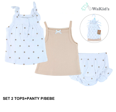 SET 3 PIEZAS 90768 WAKIDS