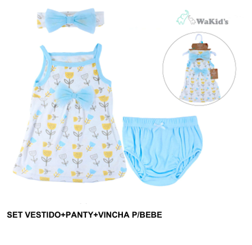 SET 3 PIEZAS 90808 WAKIDS
