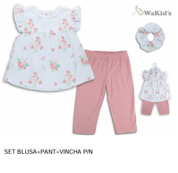 SET 3 PIEZAS 90850 WAKIDS