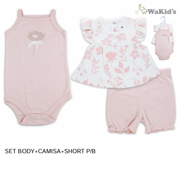 SET 3 PIEZAS 90854 WAKIDS