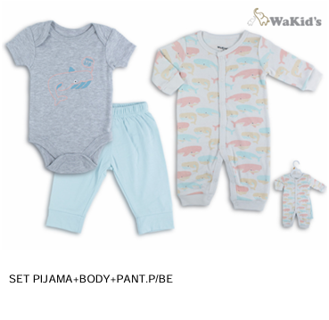 SET 3 PIEZAS 90856 WAKIDS