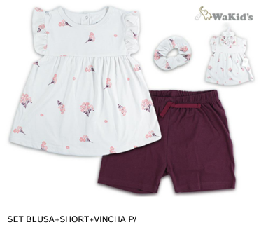CONJUNTO 3 PIEZAS 90865 WAKIDS
