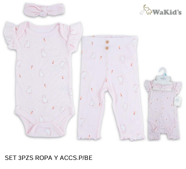 CONJUNTO 3 PIEZAS 90869 WAKIDS