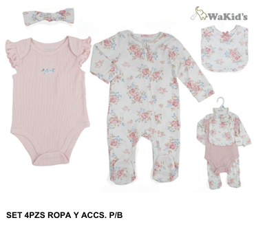 SET 4 PIEZAS 90875 WAKIDS