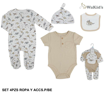 SET 4 PIEZAS 90876 WAKIDS