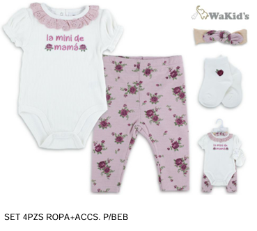 SET 4 PIEZAS 90884 WAKIDS