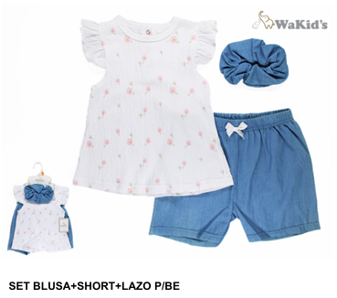 SET 3 PIEZAS 90891 WAKIDS