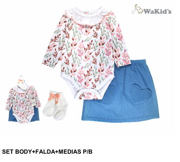 SET 3 PIEZAS 90892 WAKIDS