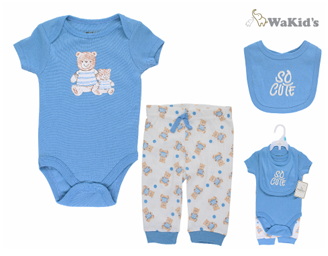 CONJUNTO 3 PIEZAS 91006 WAKIDS