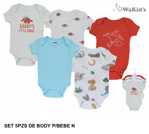 SET 5 BODYS 91007 WAKIDS