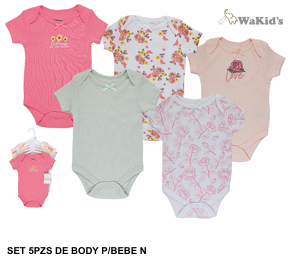 SET 5 BODYS 91008 WAKIDS