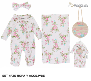 CONJUNTO 4 PIEZAS 91020 WAKIDS