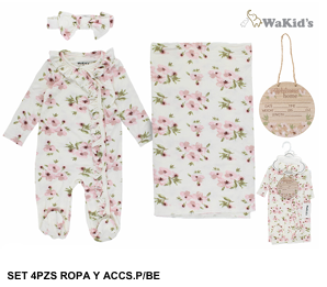 CONJUNTO 4 PIEZAS 91021 WAKIDS