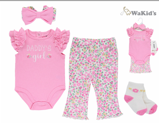 CONJUNTO 4 PIEZAS 91025 WAKIDS