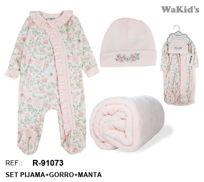 SET 3 PIEZAS 91073 WAKIDS