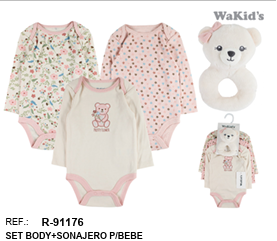 SET 4 PIEZAS 91176 WAKIDS