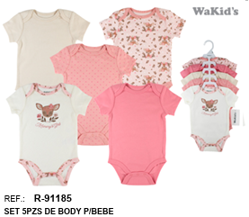 SET 5 BODYS 91185 WAKIDS