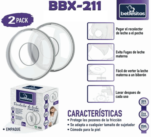 RECOLECTORES DE LECHE BEBESITOS
