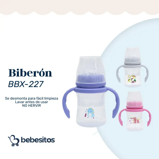 BIBERÓN 6 ONZAS BEBESITOS