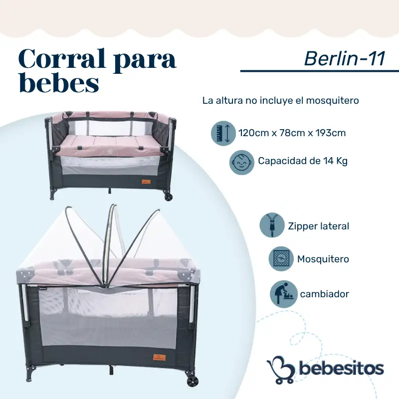 CORRAL COLECHO BERLIN BEBESITOS