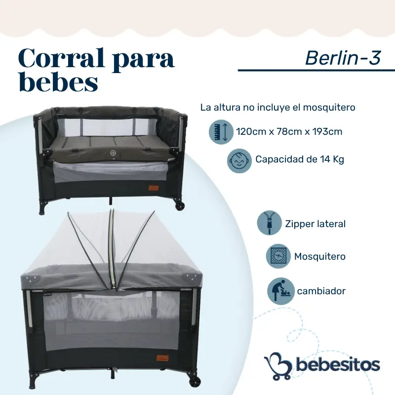 CORRAL COLECHO BERLIN BEBESITOS
