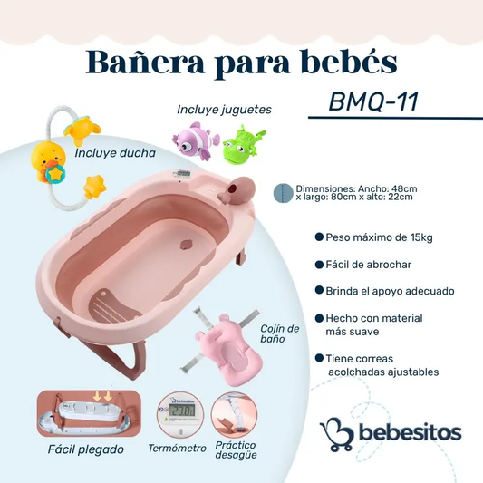 KIT DE BAÑERA BMQ BEBESITOS