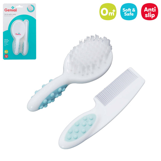 SET CEPILLO Y PEINE GENIAL