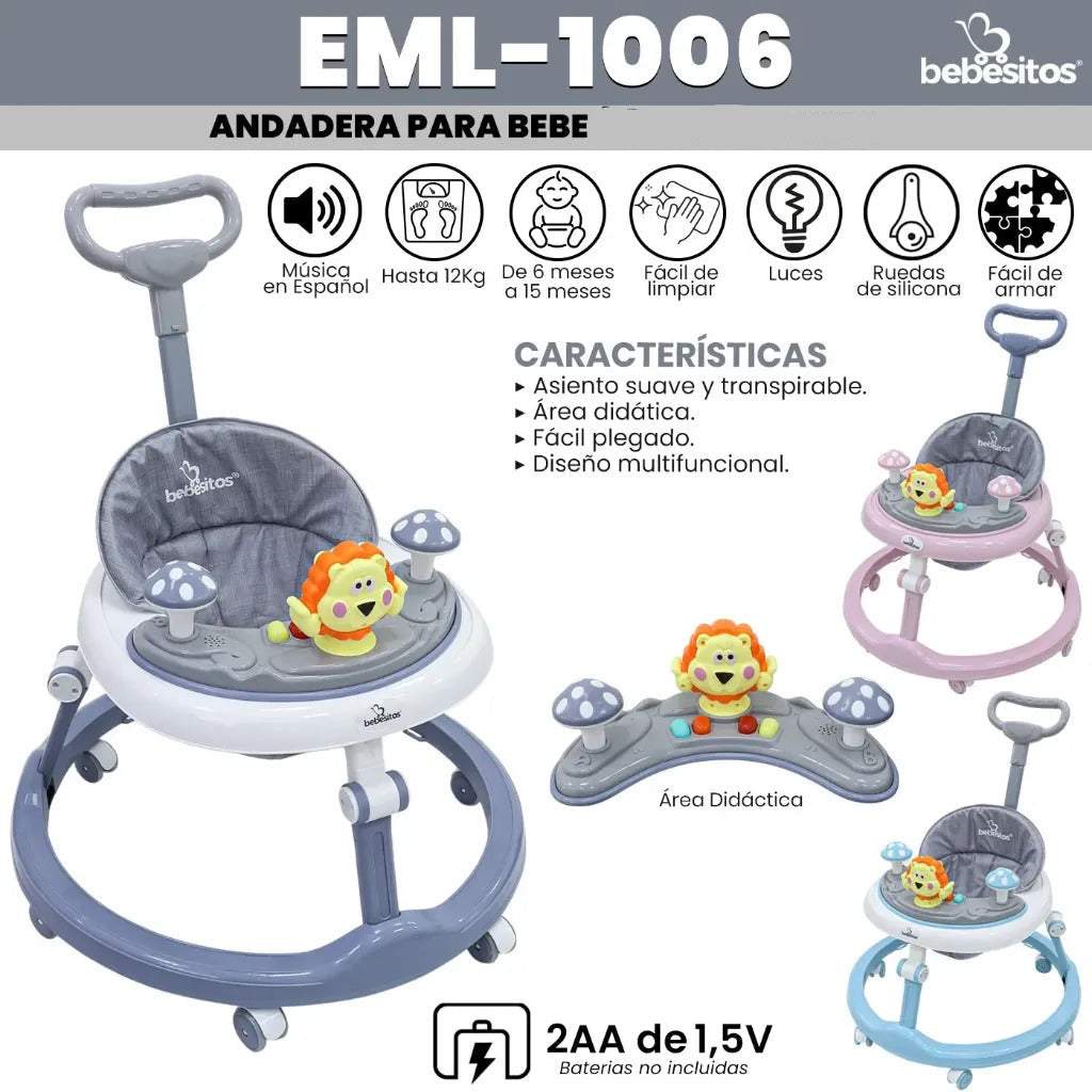 ANDADERA EML 1006 BEBESITOS