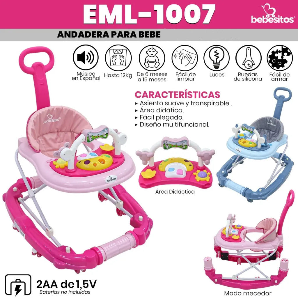 ANDADERA EML 1007 BEBESITOS