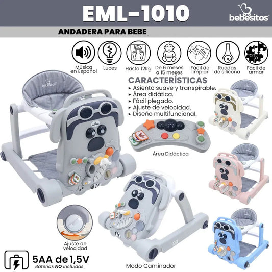 ANDADERA CAMINADORA EML 1010 BEBESITOS