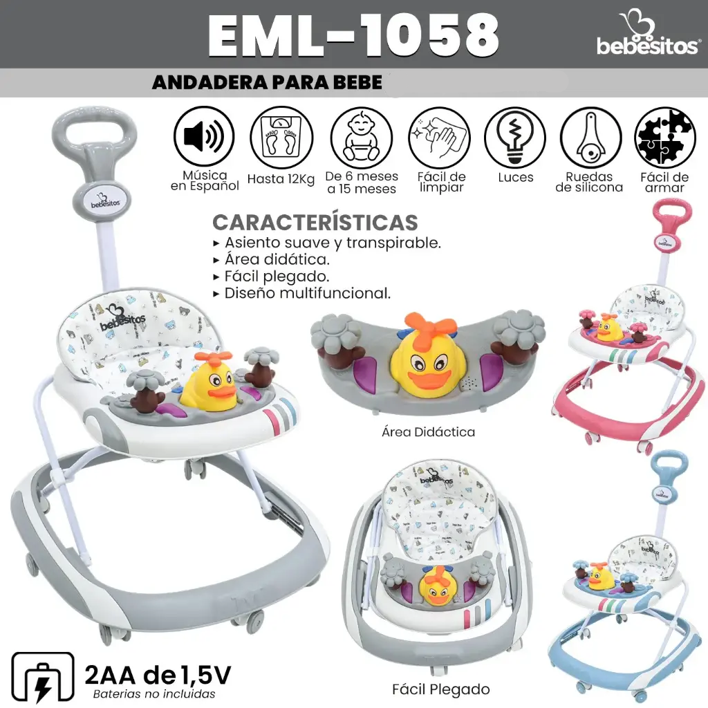 ANDADERA EML 1058 BEBESITOS