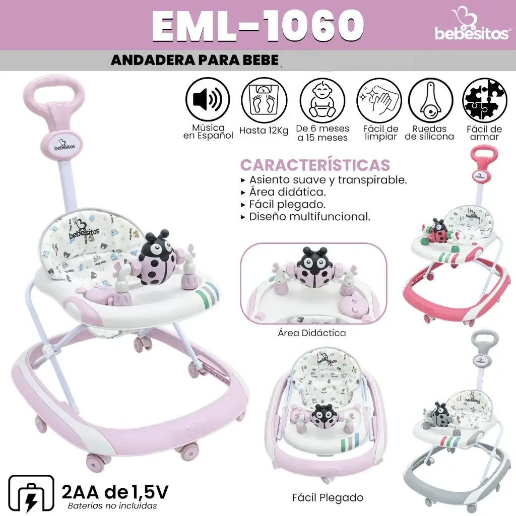 ANDADERA EML 1060 BEBESITOS