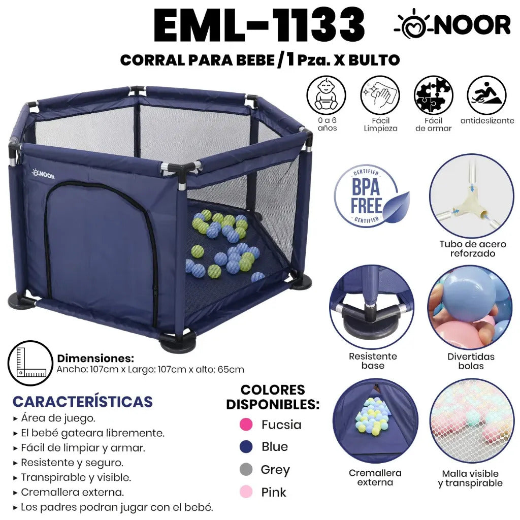 CORRAL DE JUEGOS EML 1133 NOOR