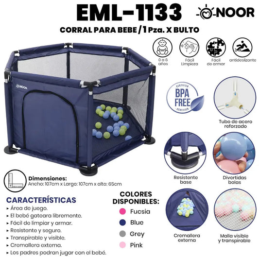 CORRAL DE JUEGOS EML 1133 NOOR