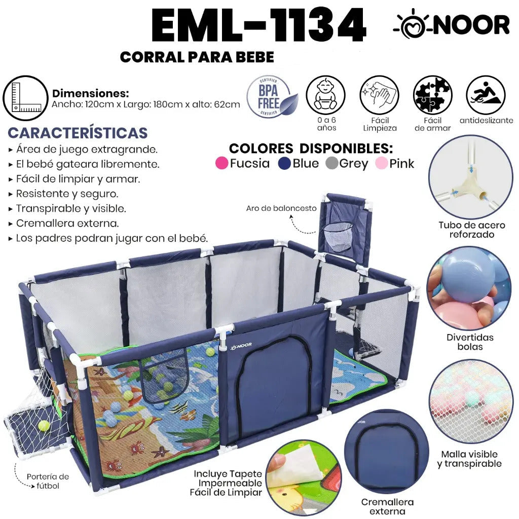 CORRAL DE JUEGO EML 1134 NOOR