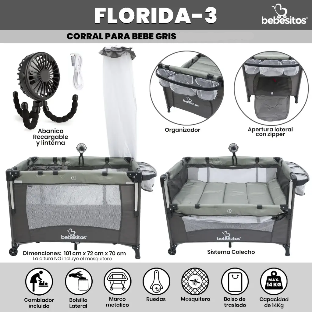 CORRAL COLECHO FLORIDA BEBESITOS