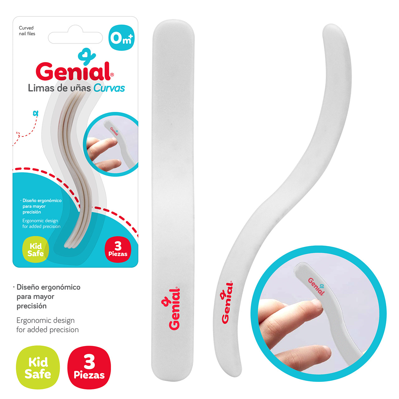 LIMA DE UÑAS CURVAS GENIAL