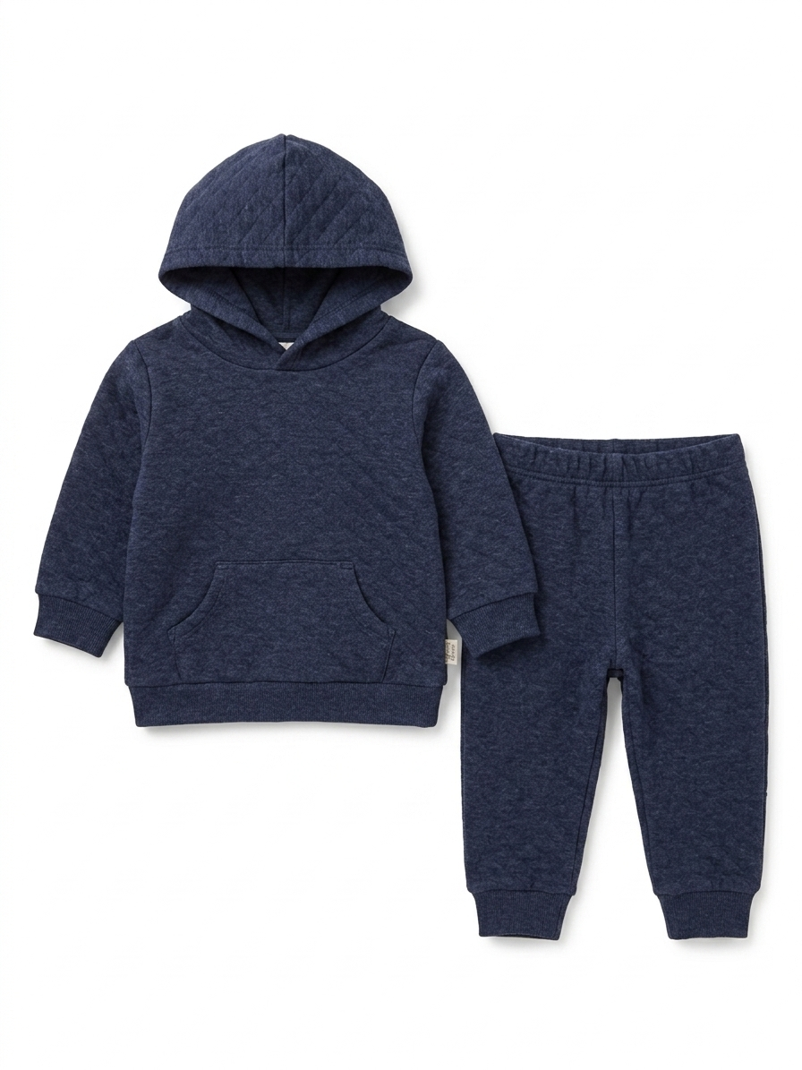 SET 2 PIEZAS AZUL MARINO LITTLE ME