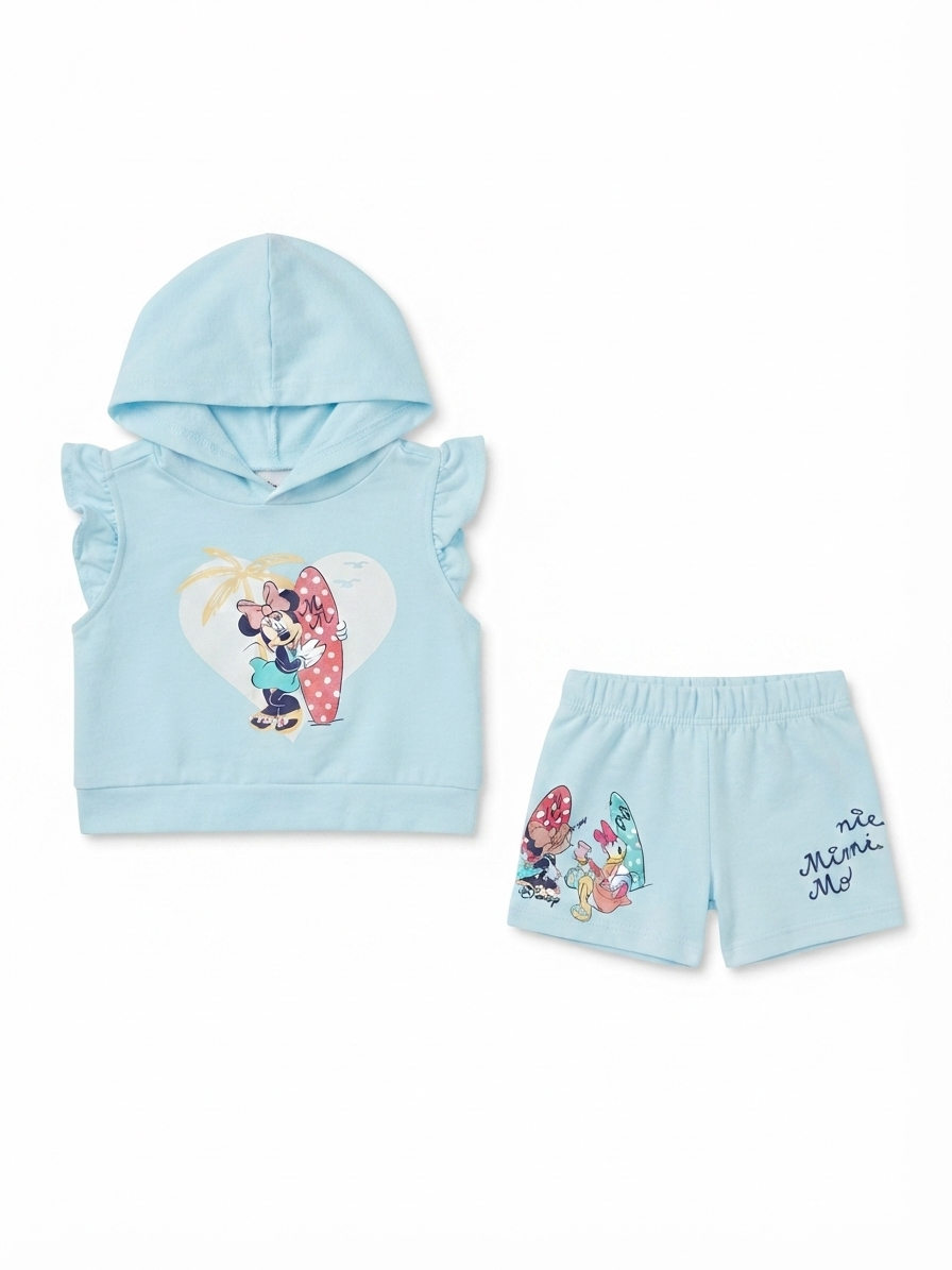 SET 2 PIEZAS BLUE PALM DISNEY