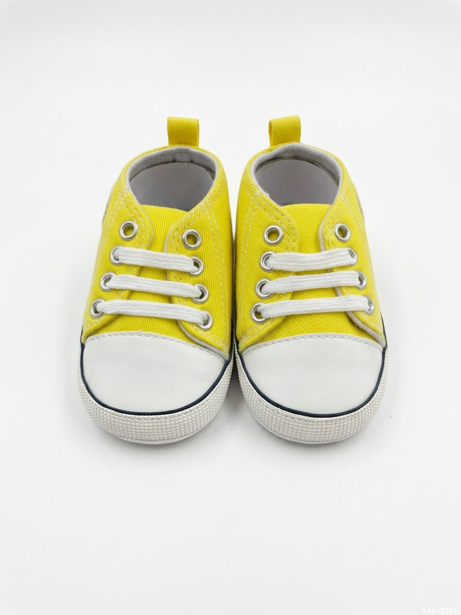 ZAPATOS TIPO CONVERSE AMARILLO OSCURO