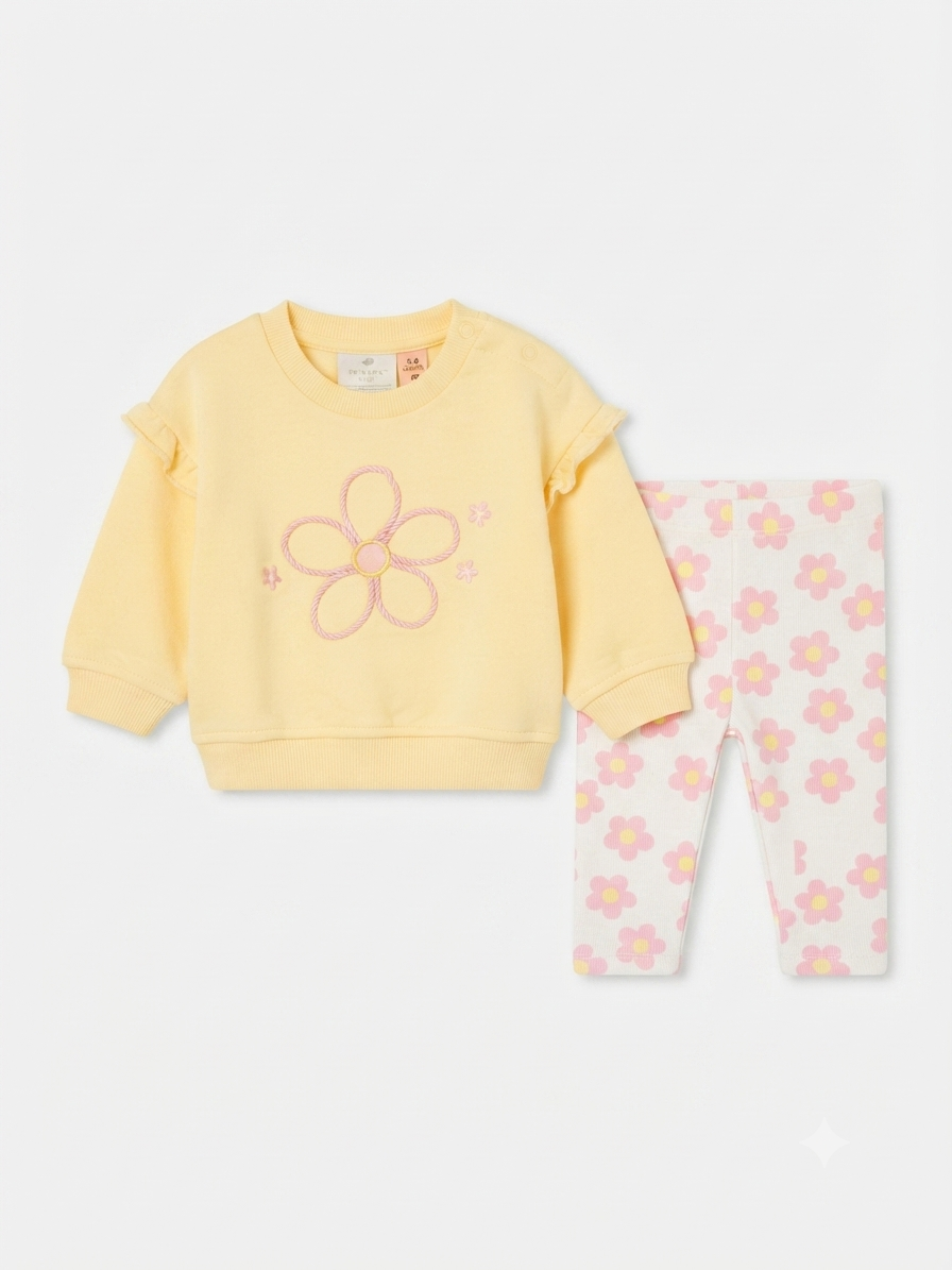 SET 2 PIEZAS YELLOW PRIMARK