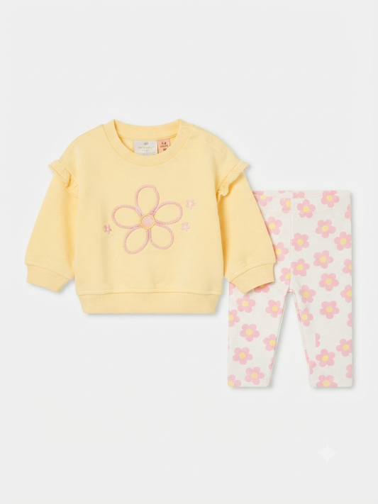 SET 2 PIEZAS YELLOW PRIMARK