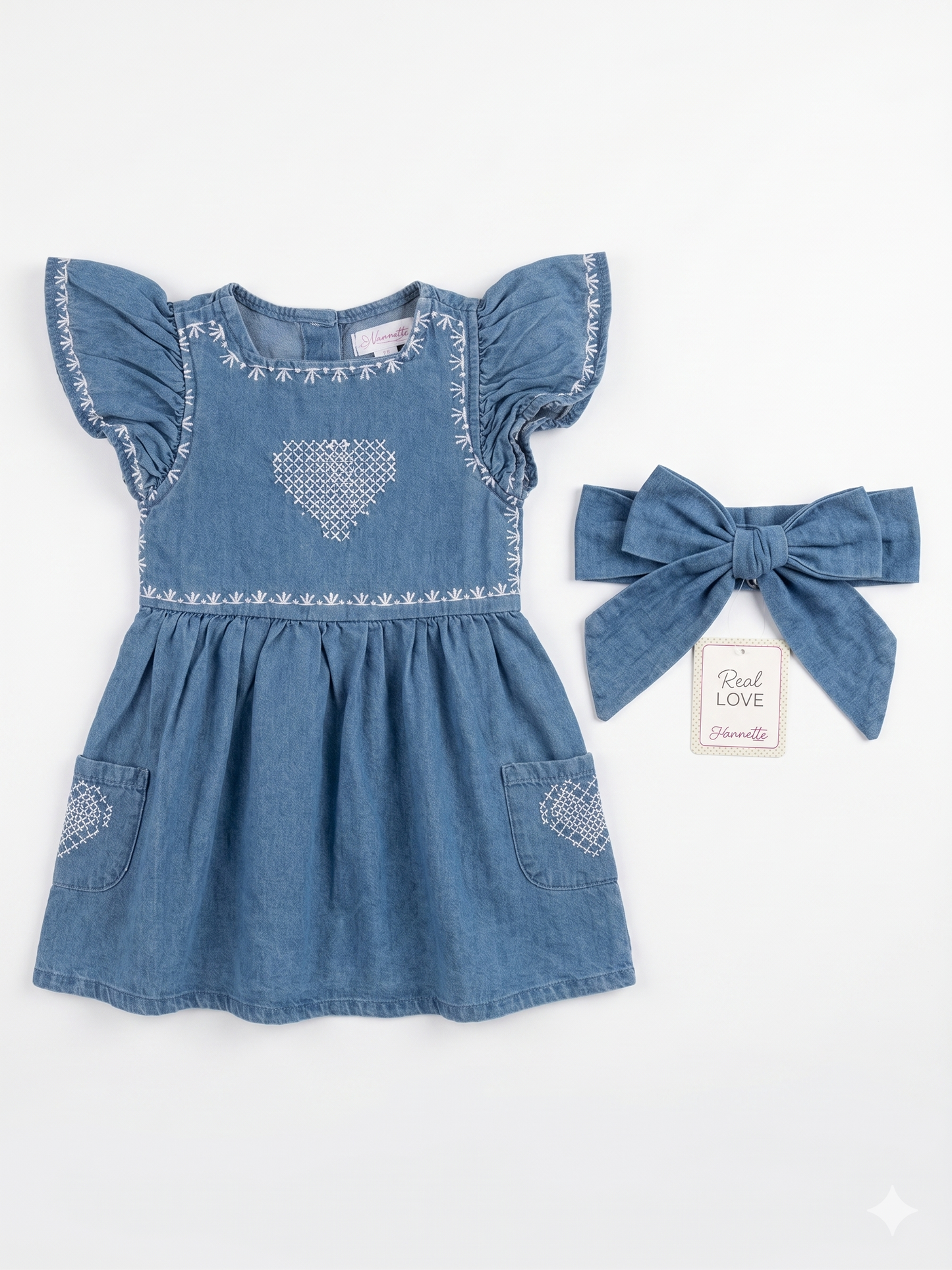 VESTIDO JEAN NANNETTE